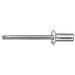 Auveco No 17415 Closed End Rivet 3/16 Diameter 1/8-1/4 Grip Aluminum & Steel, Quantity 50