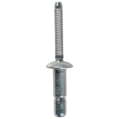 Auveco No 17427 Interlock Rivet 1/4 Diameter 5/64-3/8 Grip Steel, Quantity 25