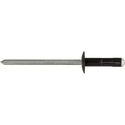Auveco No 17615 Specialty Rivet 1/8 Diameter 3/16-3/8 Grip Aluminum/Steel, Quantity 50