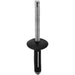Auveco No 17639 Split Type Rivet 1/4 Diameter 3/16-3/8 Grip, Quantity 15