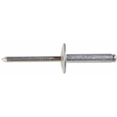 Auveco No 17977 Aluminum Rivet 3/16 Diameter 5/8-3/4 Grip, Quantity 25