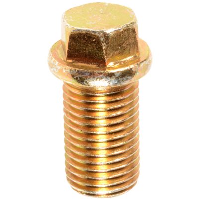 Auveco No 18026 Oil Drain Plug W/Gasket M14-15 Thread Zinc, Quantity 2