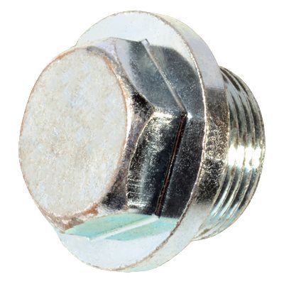 Auveco No. 18027 Oil Drain Plug W/Gasket M25-1.5 Thread Zinc, Quantity - 1