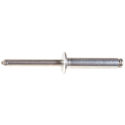 Auveco No 18170 GM Rivet 1/4Diameter 3/4-1 Grip All Aluminum, Quantity 10