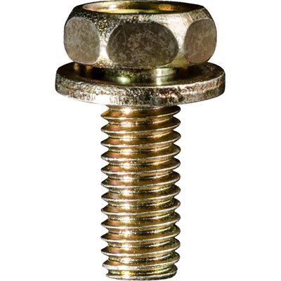 Auveco No 18177 Hex Head SEMS Bolt M6-10X 16mm, Quantity 50