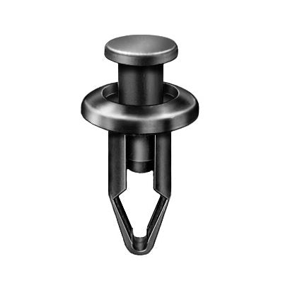 Auveco No 18265 Nissan Body Side Molding Retainer 16mm Head Diameter, Quantity 25