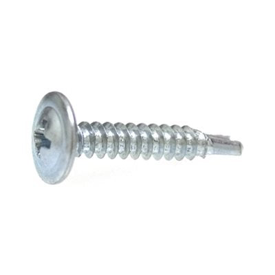 Auveco No 18296 Phillips Washer Head Teks 8 X 1 Zinc, Quantity 50