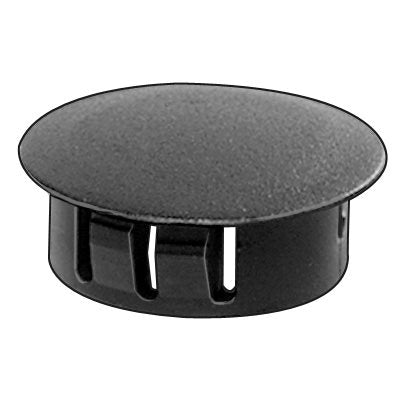 Auveco No 18902 Black Nylon Locking Hole Plug 1/2, Quantity 50