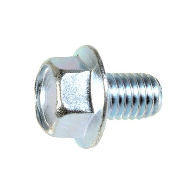 Auveco No. 18980 Jis Hex Flange Bolt M8-1.25 X 12mm Zinc, Quantity - 25