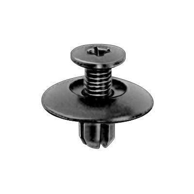 Auveco No. 19128 Toyota Push-Type Retainer 20mm Head Diameter 9mm St Length, Quantity - 10