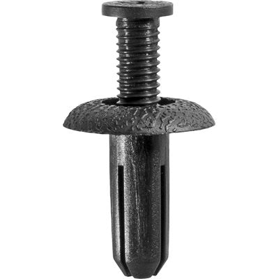 Auveco No. 19140 Push-Type Retainer 20mm Head Diameter 21mm Stem Length, Quantity - 5