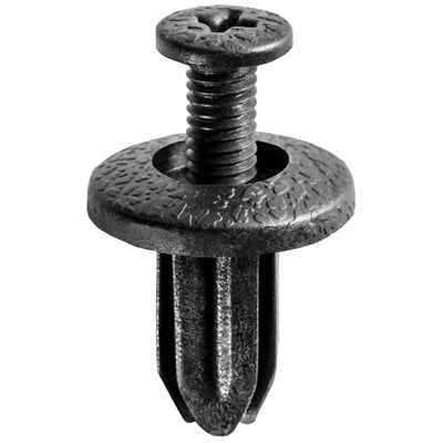 Auveco No. 19142 Honda Push-Type Retainer 15mm Head Diameter 13mm Length, Quantity - 5