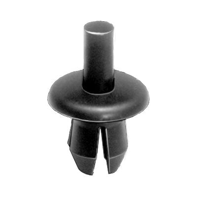 Auveco No. 19195 VW Push-Type Retainer 16mm Head Diameter 12mm Stem Length, Quantity - 25