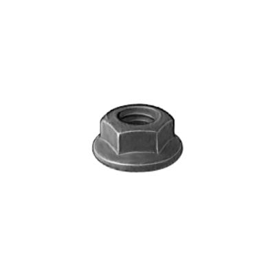 Auveco No. 19309 Hex Flange Nut M5-.8 Black Oxide, Quantity - 50