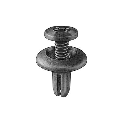 Auveco No. 19311 Honda Front Fender Skirt Retainer 15mm Head Diameter, Quantity - 15