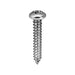 Auveco No 3077 6 X 1-1/4 Phillips Pan Head Tapping Screw Zinc, Quantity 100