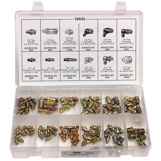 Auveco No 19443 US Grease Fitting Kit, Quantity 1 KIT