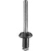Auveco No 19461 Ford Peel-Type Rivet 1/4 Diameter 1/32-7/32 Grip, Quantity 15