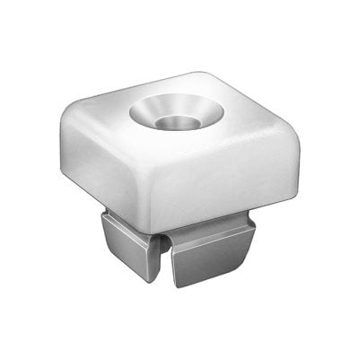 Auveco No 19485 Chrysler License Plate Nylon Nut 14 Screw Size, Quantity 10