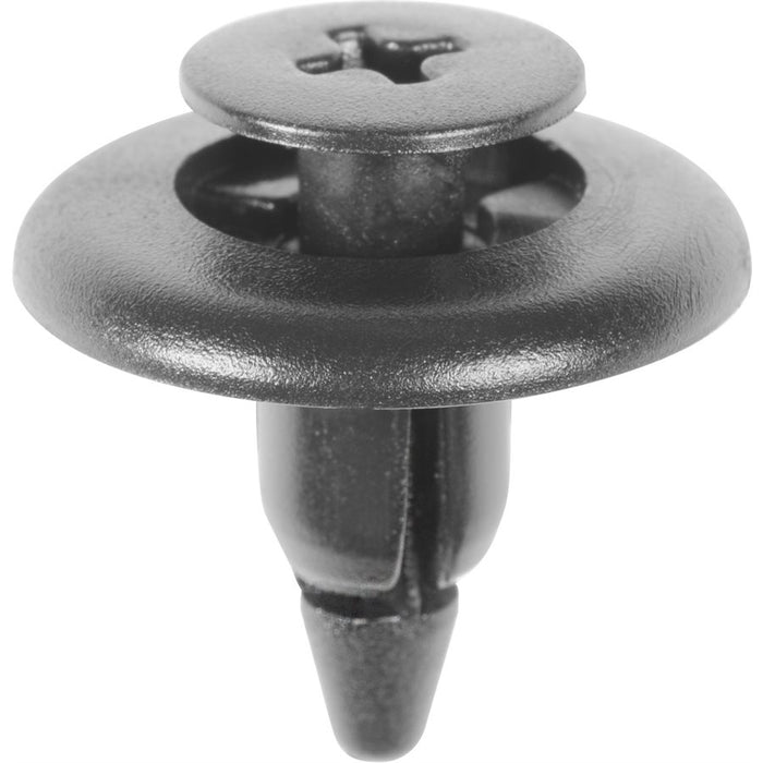 Auveco No 19490 Toyota Push-Type Retainer 18mm Head Diameter 8mm Stem Length, Quantity 10