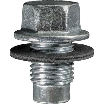 Auveco No. 19588 Oil Drain Plug With Gasket - 12mm-1.25 Thread, Quantity - 5