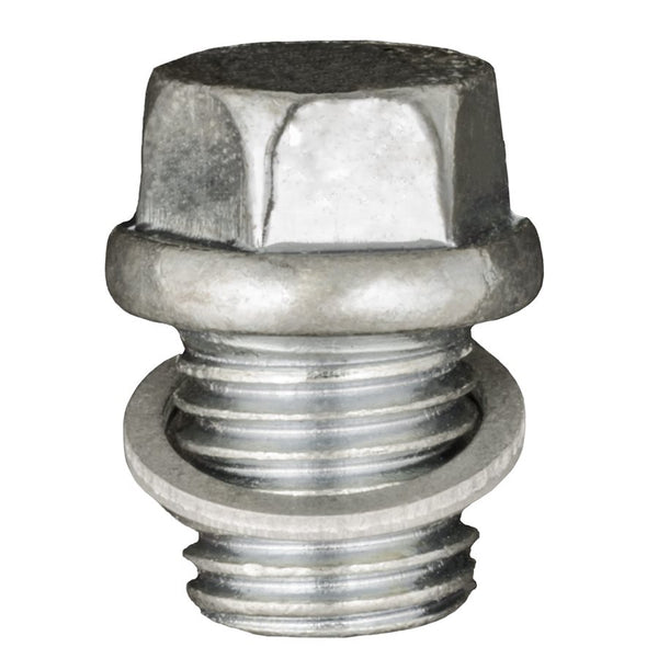 Auveco No. 19589 Oil Drain Plug With Gasket - 12mm-1.5 Thread, Quantity - 5