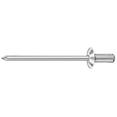 Auveco No 19657 Chrysler Specialty Rivet 1/8 Diameter 1/32-3/16 Grip, Quantity 50