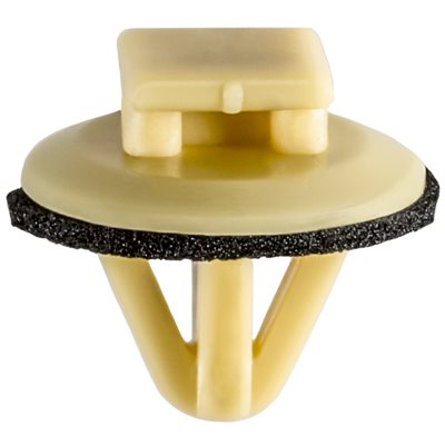 Auveco No. 19797 Toyota Door Molding Clip W/Sealer 15mm Head Diameter, Quantity - 15