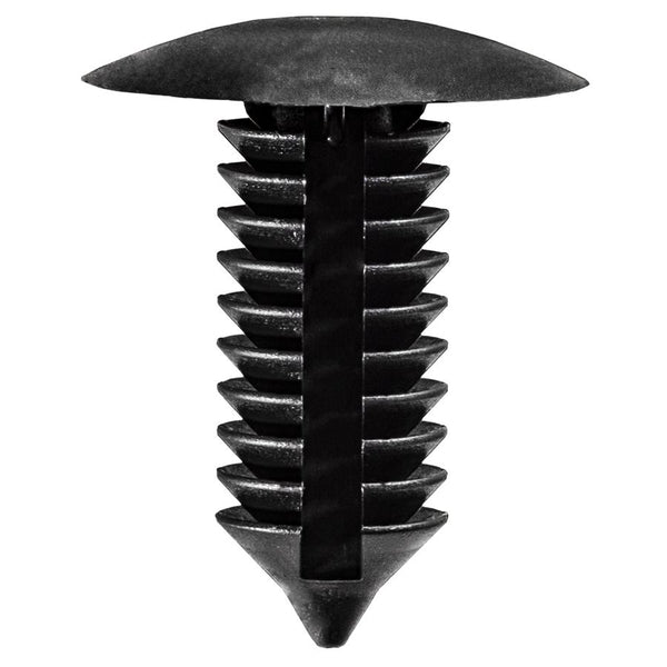 Auveco No. 19837 Chrysler Trim Panel Retainer Black Nylon, Quantity - 50