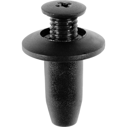 Auveco No 19849 Ford Bumper Push-Type Retainer 18mm Head Diameter, Quantity 25