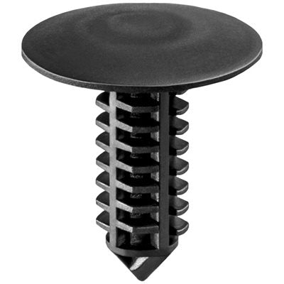 Auveco No. 19855 Chrysler Trim Panel Retainer Black Nylon, Quantity - 50