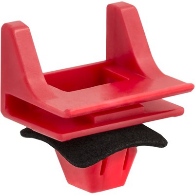 Auveco No. 19899 Lexus Molding Clip Red Nylon, Quantity - 15