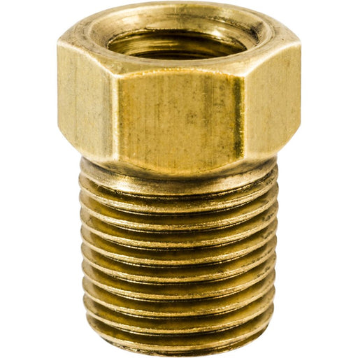 Auveco No 201 Brass Male Connector 5/16 Tube Size 1/8 Thread, Quantity 5