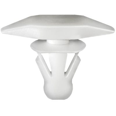 Auveco No. 20181 Chrysler Weatherstrip Retainer White Nylon, Quantity - 100