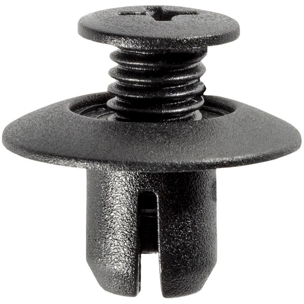 Auveco No. 20465 Mazda Fender Retainer 18mm Head Diameter 9mm Stem Length, Quantity - 10