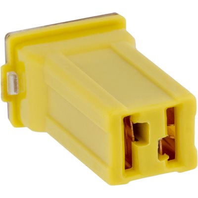 Auveco No 20555 Auto Link Fuse 60 Amp Mini Female Yellow, Quantity 2