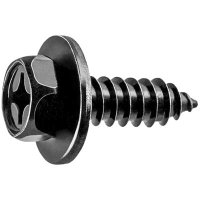 Auveco No 20556 Phillips Hex SEMS Tapping Screw M63-181 X 20mm 16mm Od, Quantity 50