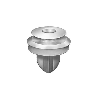 Auveco No. 20558 Toyota Retainer 17mm Total Length, Quantity - 25