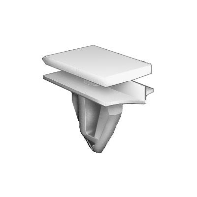 Auveco No. 20607 GM Rocker Molding Clip 14mm Stem Length, Quantity - 15