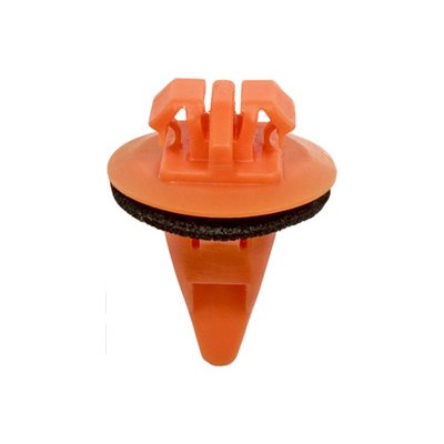 Auveco No 20688 Molding Clip W/Sealer Orange Toyota, Quantity 10