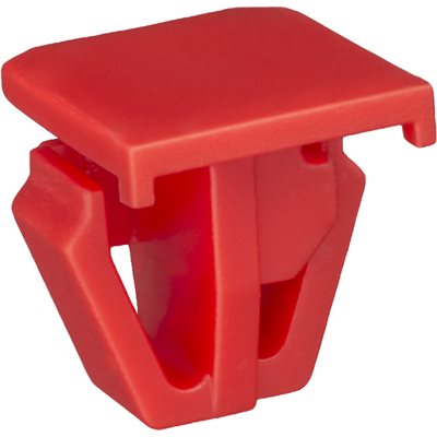 Auveco No. 20785 Honda Molding Clip - Red, Quantity - 10