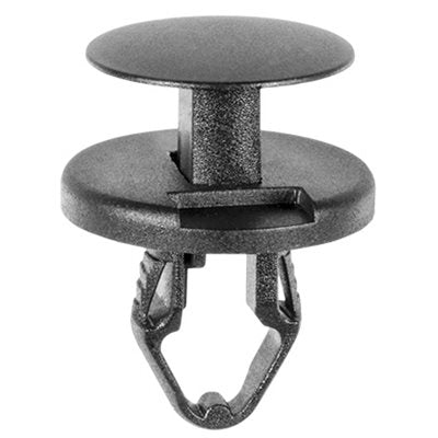 Auveco No. 20826 GM Push-Type Retainer Black Nylon, Quantity - 50