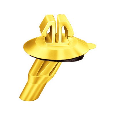 Auveco No. 20875 Lexus Molding Clip - Yellow Nylon, Quantity - 10