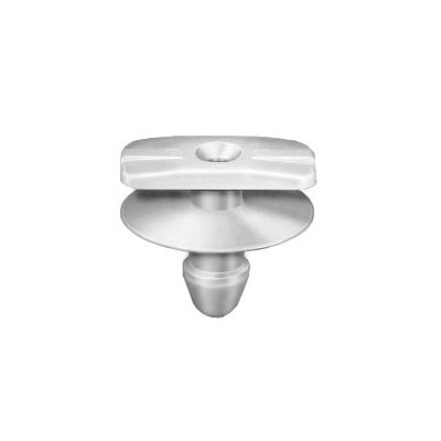 Auveco No. 20886 Nissan Molding Clip - White Nylon, Quantity - 25