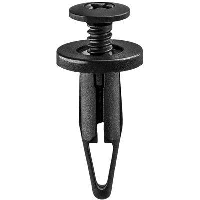 Auveco No. 20943 GM Push-Type Retainer-Black Nylon, Quantity - 15