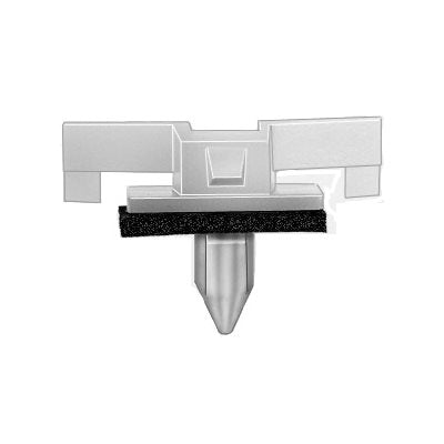 Auveco No. 20961 Nissan & Infiniti Molding Clip, Quantity - 15