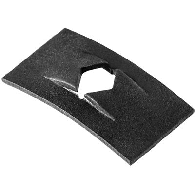 Auveco No 2100 Flat Nut 3/32 Stud Size 1/4 X 7/16, Quantity 100