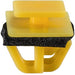 Auveco No 21064 Hyundai Molding Clip Yellow Nylon, Quantity 15