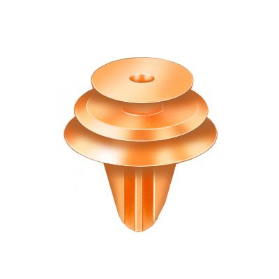 Auveco No. 21087 Honda Retainer-Orange Nylon, Quantity - 15
