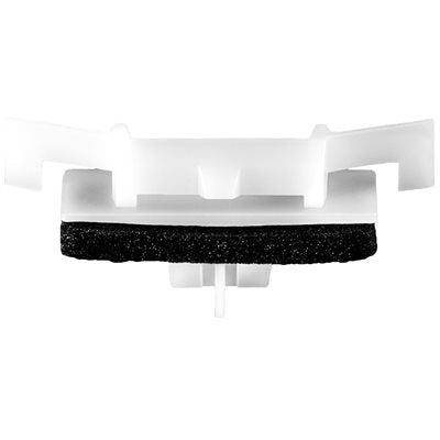 Auveco No. 21148 Ford Molding Clip With Sealer White Nylon, Quantity - 15